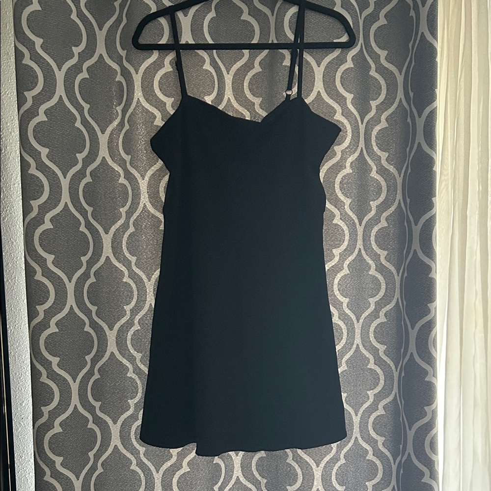 Elegant Black Slip Dress